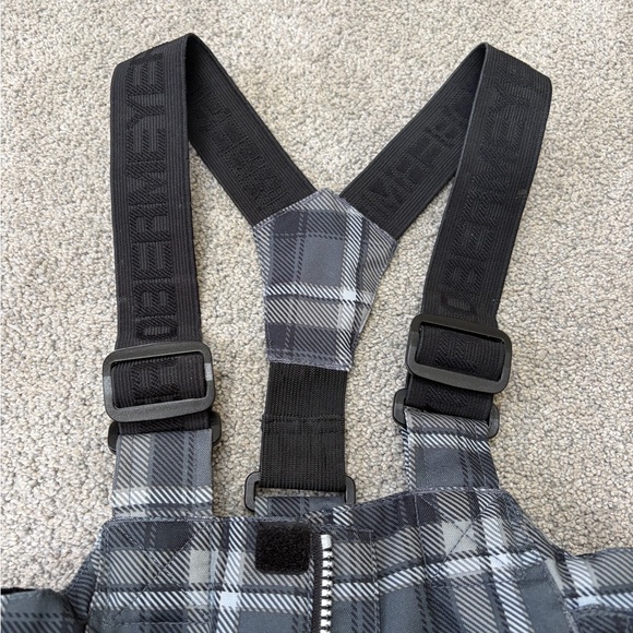 Obermeyer Volt Kid Print Snow Bibs - Picture 4 of 5